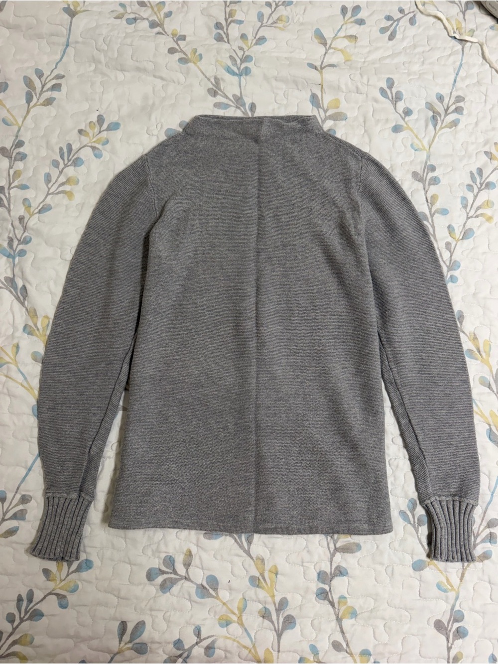 Ann Taylor Gray Cardigan Sweater